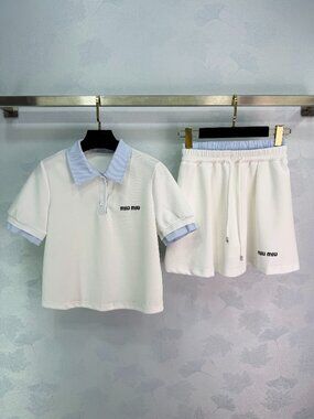 Miu Miu 2026 New Arrivals Color-Block Sportswear Set